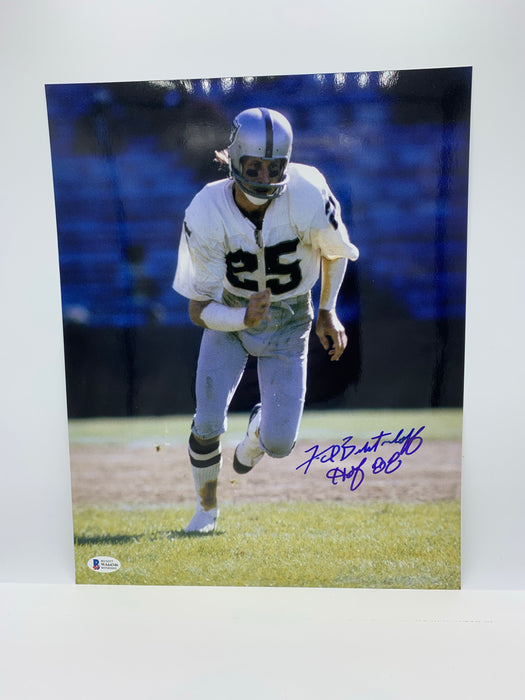 Fred Biletnikoff Autographed 11x14 Photo with HOF 88 Inscription (Beckett)