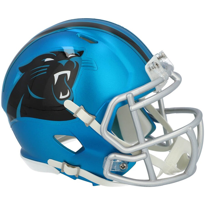 Carolina Panthers UNSIGNED BLAZE Mini Helmet Brand New