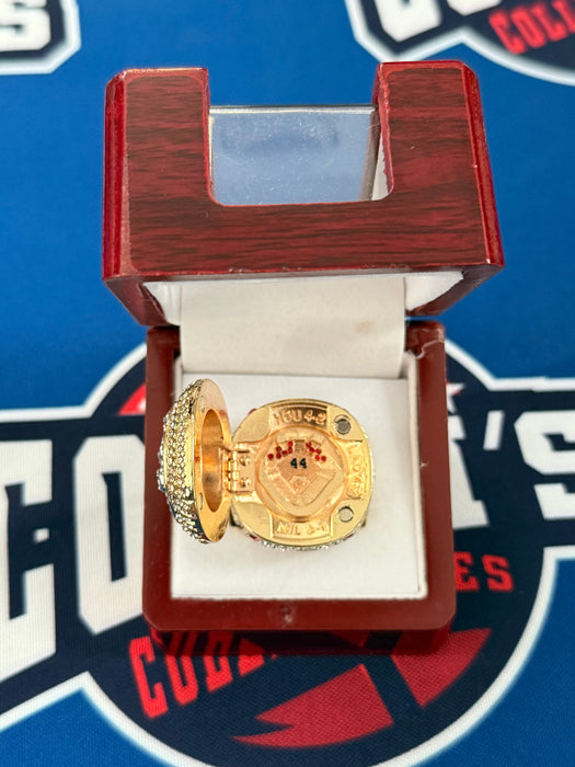 Atlanta Braves 2021 Replica World Series Ring w/ Display Box