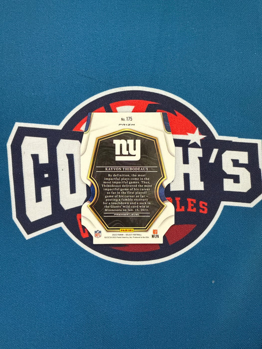 Kayvon Thibodeaux Autographed 2022 Panini Select Die Cut RWB #175 Rookie Card (GTP)