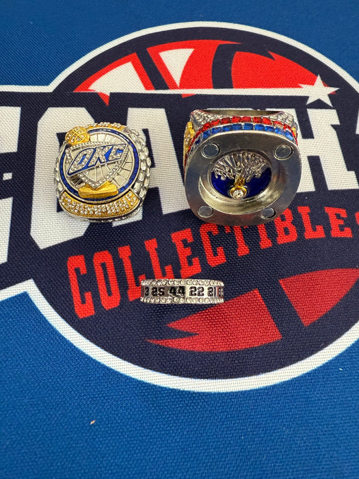 Oklahoma City Thunder Replica 2025 NBA Championship Ring (SGA-MVP)