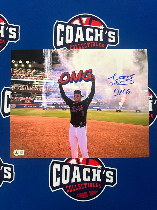 Jose Iglesias Autographed 11x14 OMG Concert Photo with OMG (Beckett)