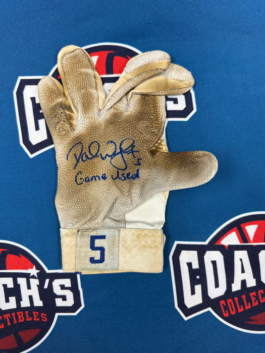 GAME USED David Wright Autographed PAIR of Nike Batting Gloves w/ Game Used Inscription (Beckett)
