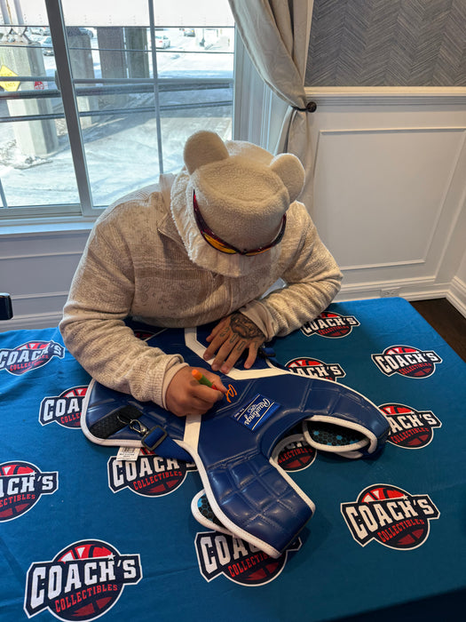 Francisco Alvarez Autographed Full Size Authentic Adult Rawlings Catchers Chest Protector (JSA)