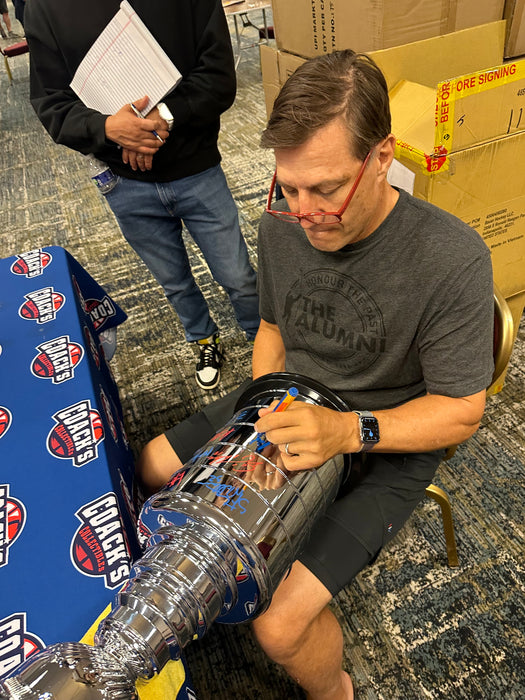 1994 New York Rangers Team Signed Full Size 25" Stanley Cup Trophy w/ 17 Autographs (Beckett)