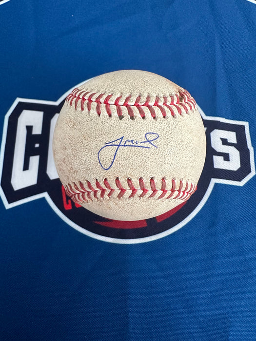 Jeff McNeil Autographed GAME USED Official Major League Baseball (MLB/Fanatics)