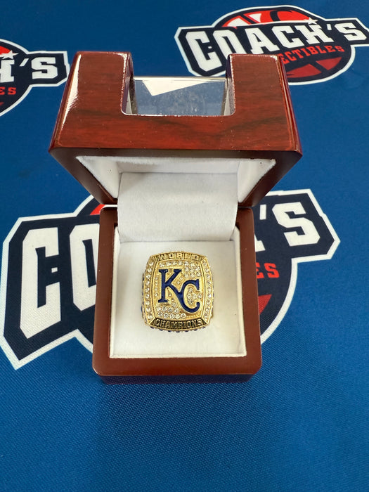 Kansas City Royals Replica 2015 World Series Ring w/ Display Box