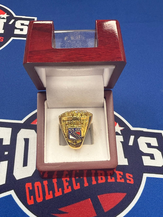 1994 Mark Messier New York Rangers Replica Stanley Cup Ring w/ Display Box
