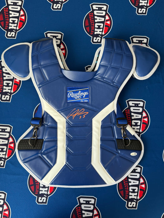Francisco Alvarez Autographed Full Size Authentic Adult Rawlings Catchers Chest Protector (JSA)