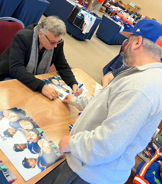 Doc Gooden, Ron Darling, Sid Fernandez, & Bobby Ojeda Quad Signed 12x18 Photo (JSA)