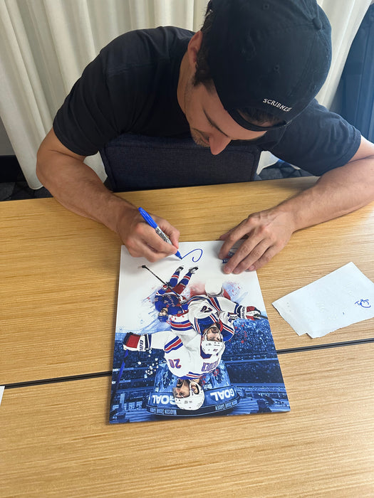 Chis Kreider Autographed 11x14 Custom Edit Photo (Beckett)