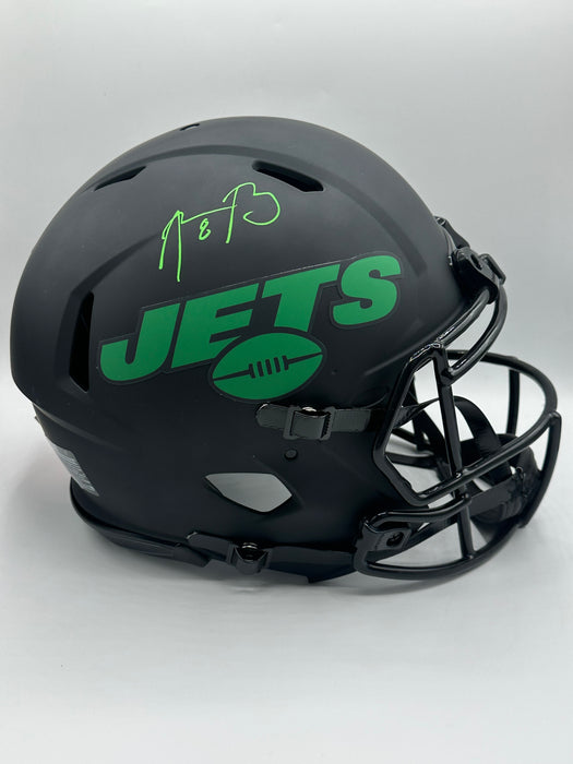 Aaron Rodgers Autographed NY Jets Full Size Eclipse Authentic Helmet (Fanatics)