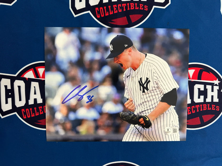 Clarke Schmidt Autographed 8x10 Photo (Beckett)