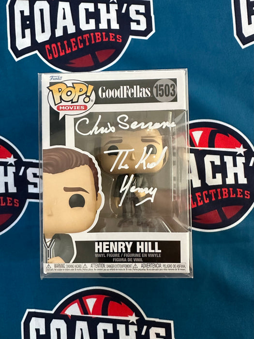 Chris Serrone Autographed Goodfellas Henry Hill Funko Pop #1503 (Beckett)