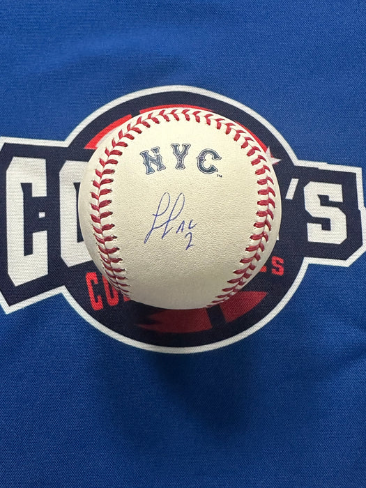 Luisangel Acuna Autographed City Connect Baseball (JSA)
