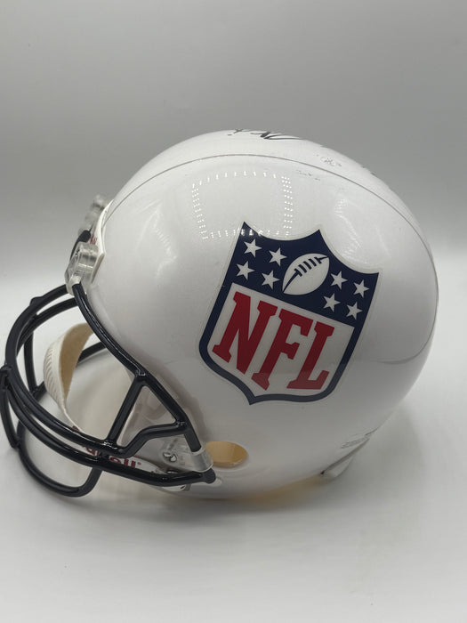 Peyton, Archie & Eli Manning Family Autographed Full Size NFL Shield Replica vsr4 Helmet (Fanatics)