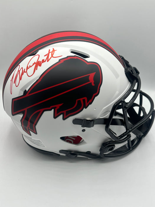 bruce smith signed helmet Bruce Smith Autographed Full Size Lunar Eclipse Authentic Helmet (Beckett)