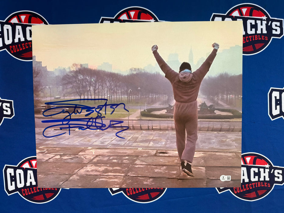 Sylvester Stallone Autographed "Rocky" 16x20 Photo (Beckett)