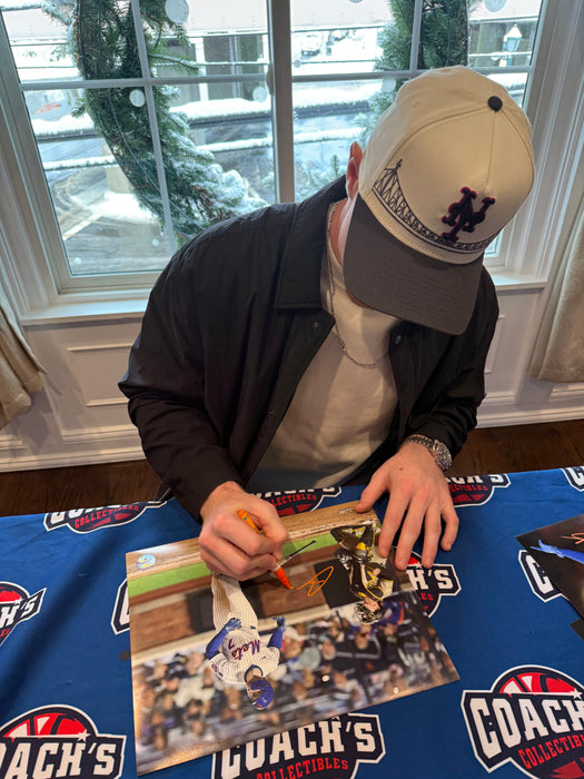 Brett Baty Autographed 11x14 Home Run Photo (JSA)