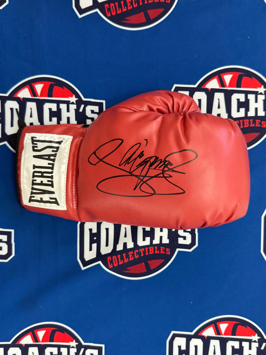 Manny Pacquiao Autographed Red Everlast Boxing Glove (Beckett)
