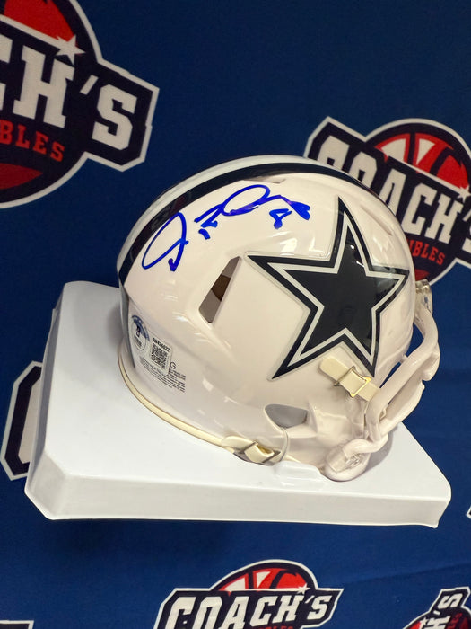 Dez Bryant Autographed Dallas Cowboys Mini Helmet (Beckett)