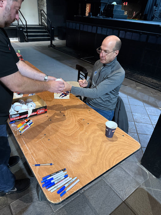 Gary Cohen Autographed OML Baseball w/ Put it in the Books Inscription (JSA)