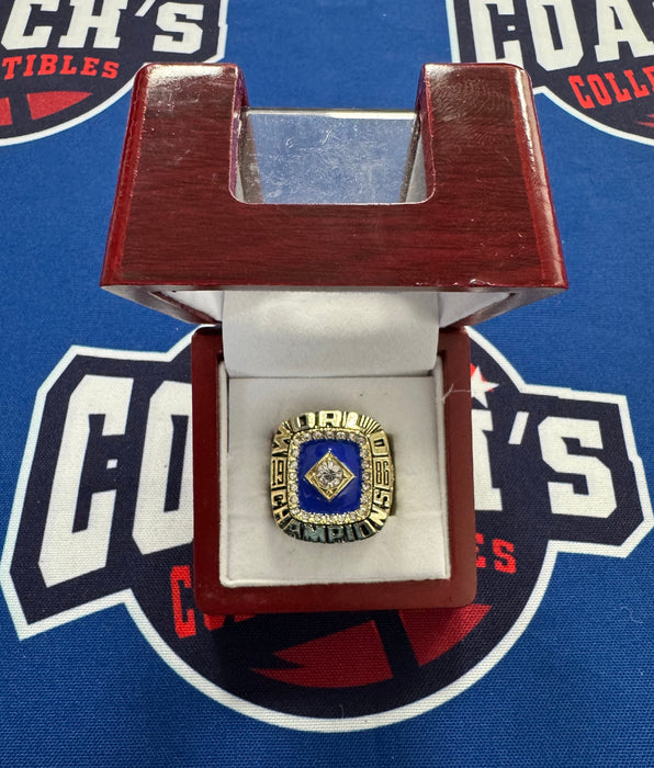 1986 New York Mets Ray Knight Replica World Series Ring w/ Display Box