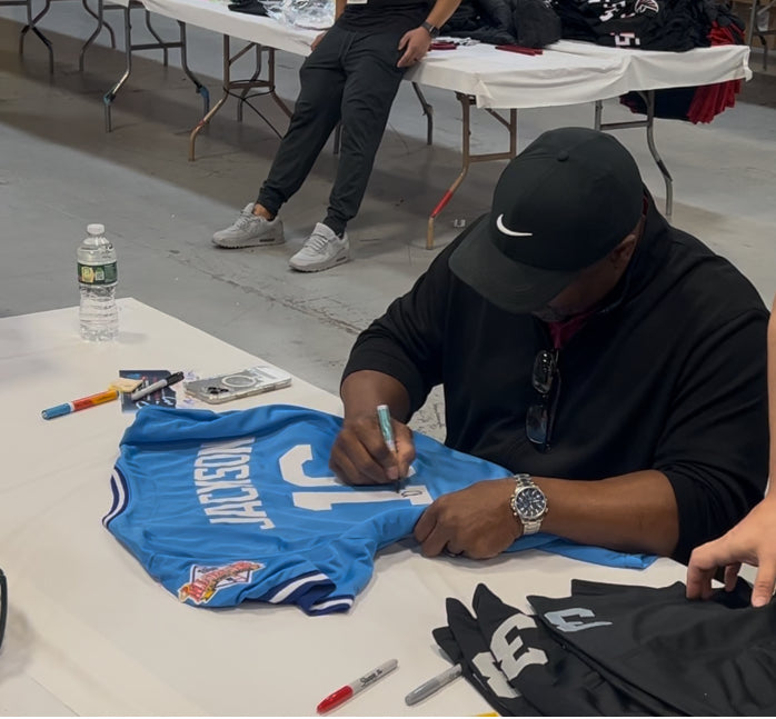 Bo Jackson Autographed CUSTOM Kansas City Royals Jersey (Beckett)