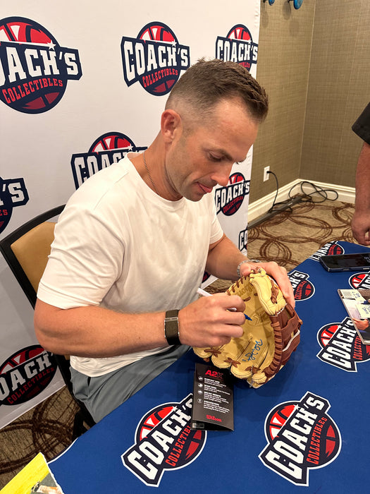 David Wright Autographed Full Size Wilson A2K Player Model Game Fielding Glove w/ The Captain (JSA)