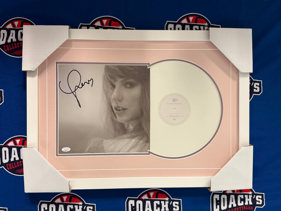 FRAMED Taylor Swift Autographed Full Album Insert w/ Vinyl Record (JSA)