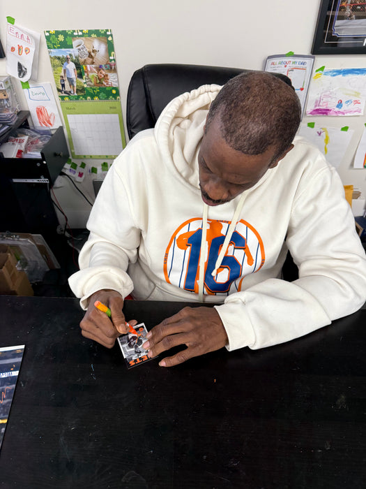 Dwight "Doc" Gooden Autographed 2021 Topps Once Upon a Time in Queens Special Set Card (GTP)