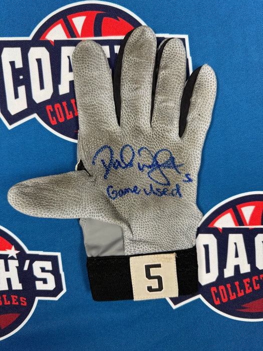 GAME USED David Wright Autographed PAIR of Nike Batting Gloves w/ Game Used Inscription (Beckett)