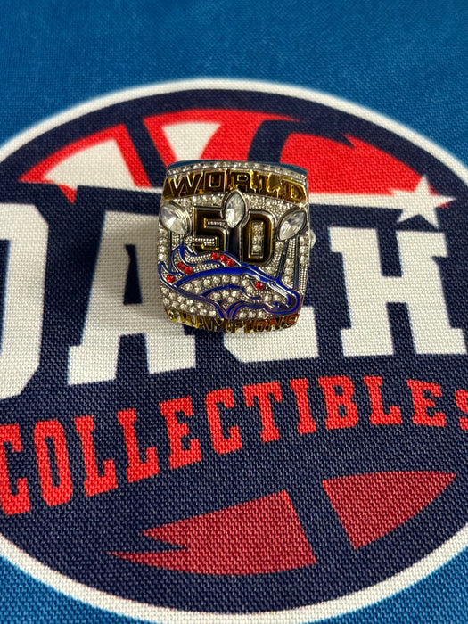 Denver Broncos Replica Super Bowl 50 Ring