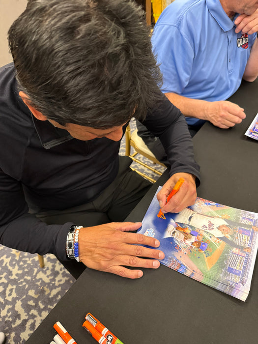 Jesse Orosco Autographed 8x10 Custom Edit Photo (JSA)