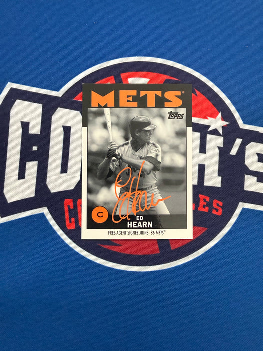 Ed Hearn Autographed 2021 Topps Once Upon a Time in Queens Special Set Card (GTP)