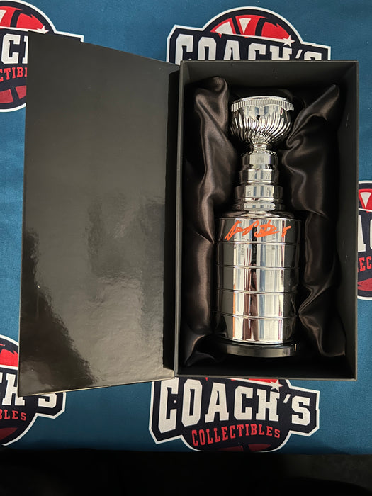Dennis Potvin Autographed 8" Mini Stanley Cup Trophy (JSA)