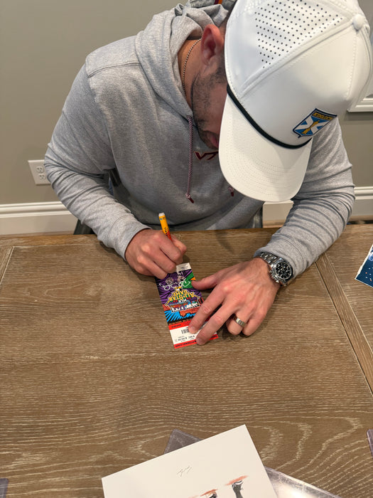 David Wright Autographed 2006 All Star Game Stub with Inscription Gem 10 Auto (PSA SLABBED)