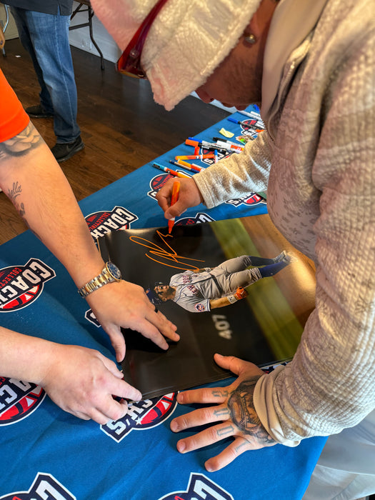 Francisco Alvarez Autographed 16x20 HR Celebration Photo (JSA)