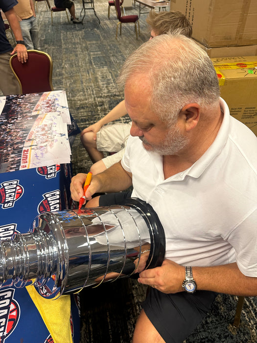 1994 New York Rangers Team Signed Full Size 25" Stanley Cup Trophy w/ 17 Autographs (Beckett)