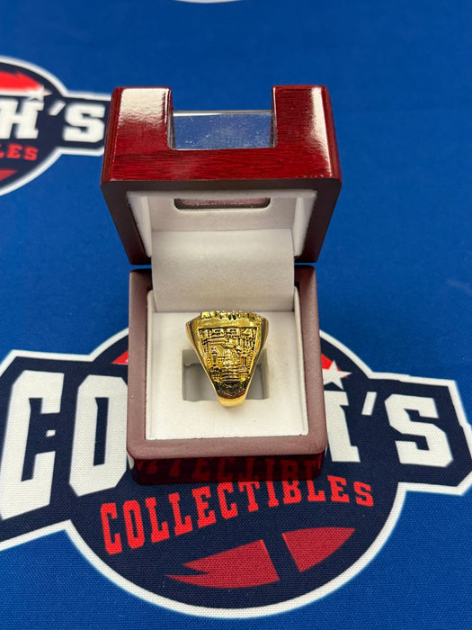 1994 Mark Messier New York Rangers Replica Stanley Cup Ring w/ Display Box