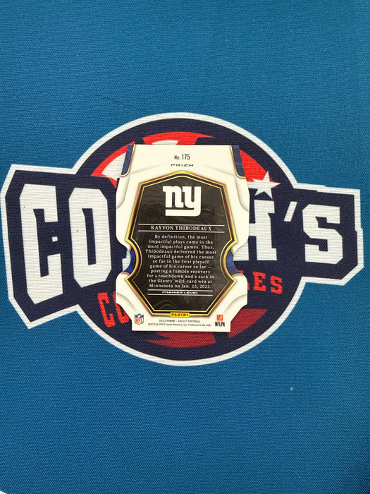 Kayvon Thibodeaux Autographed 2022 Panini Select Die Cut #175 Rookie Card (GTP)