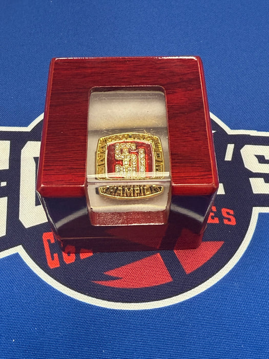 Syracuse Orange REPLICA 2003 College Basketball National Championship Ring w/ Display Box