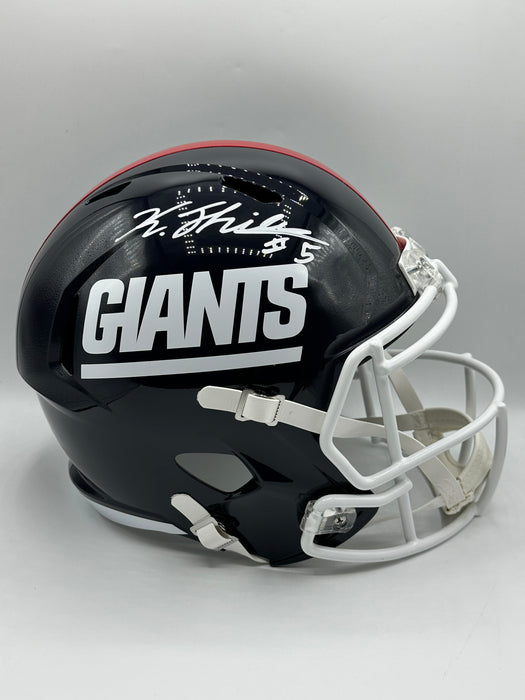 Kayvon Thibodeaux NY Giants Full Size Retro Speed Replica Helmet (Beckett)
