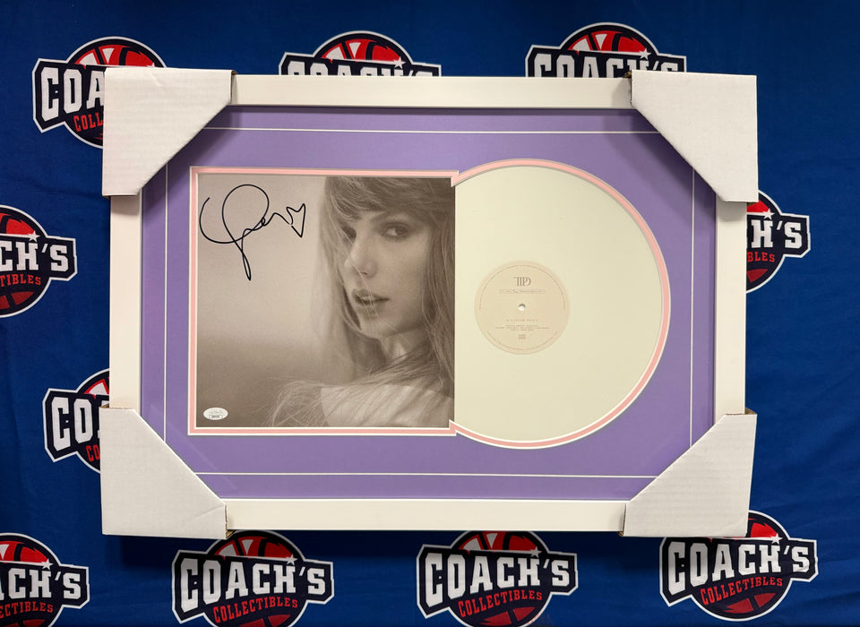 FRAMED Taylor Swift Autographed Full Album Insert w/ Vinyl Record (JSA)