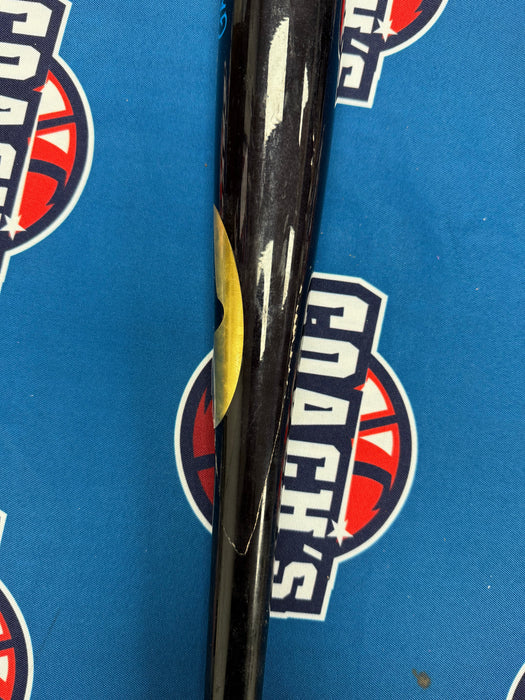 Ronny Mauricio Autographed GAME USED Bat from 2025 Season w/ Inscr (JSA)