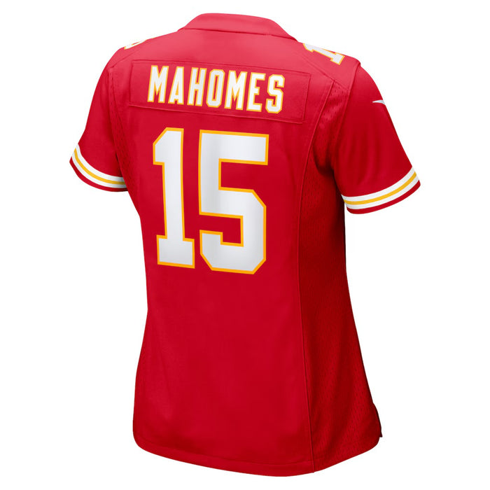 WOMEN'S Patrick Mahomes MEDIUM Kansas City Chiefs Nike Super Bowl LIX Game Jersey - Red