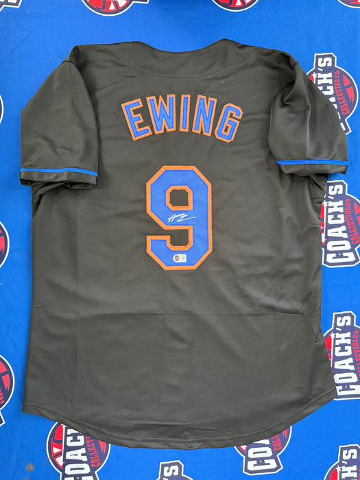AJ Ewing Autographed NY Mets CUSTOM Black Jersey (JSA)