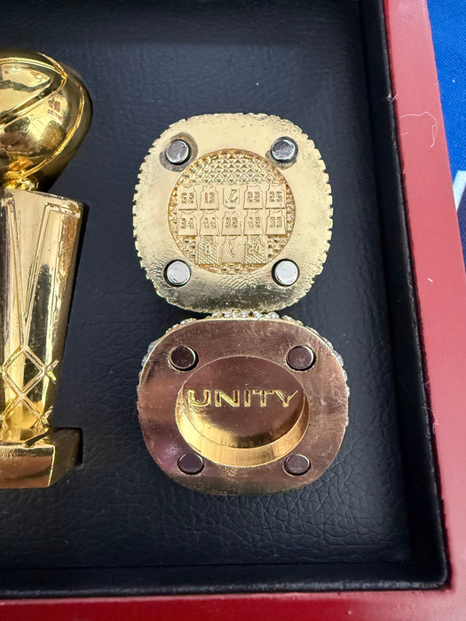 Los Angeles Lakers 2pc 2020 Replica NBA Championship Ring & Trophy Set with Display Box