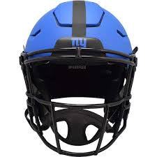 New York Giants UNSIGNED RAVE Full Size Riddell Speed FLEX Helmet