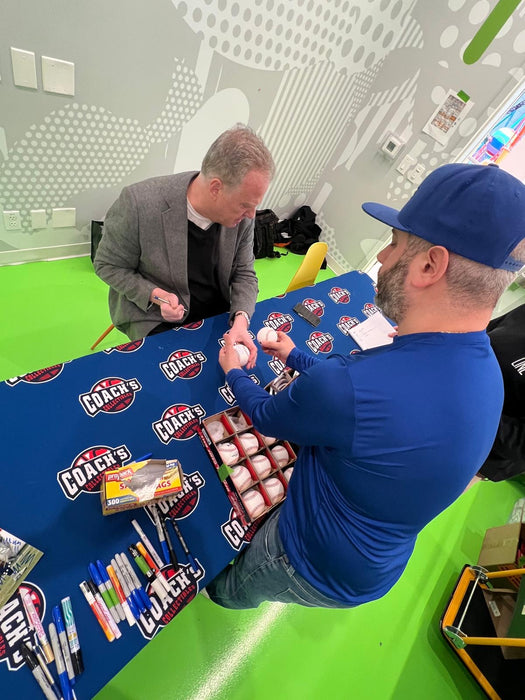 John Sterling & Michael Kay DUAL Autographed OMLB (JSA)